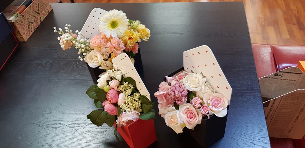 Cutie de lux in forma de plic pentru aranjamente florale - 2