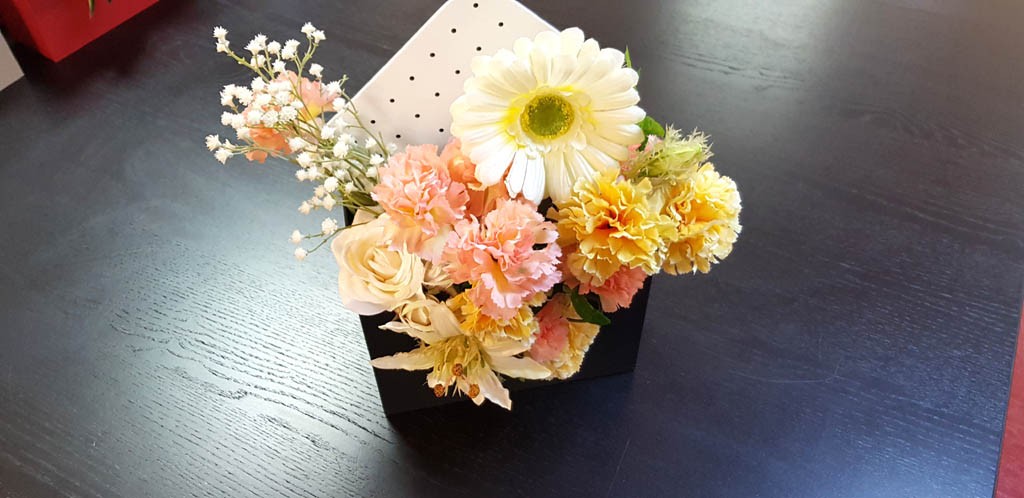 Cutie de lux in forma de plic pentru aranjamente florale - 5