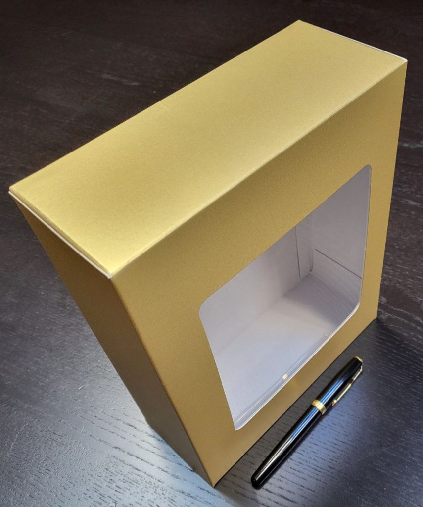 891-cutie pliabila aurie cu fereastra-5